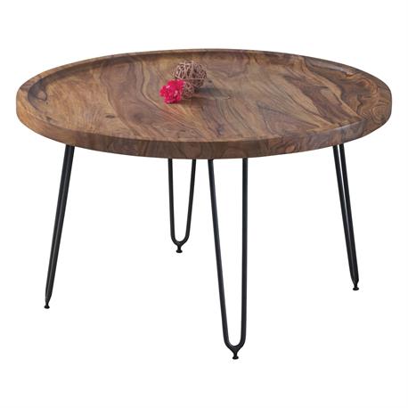 Coffee table natural Φ76