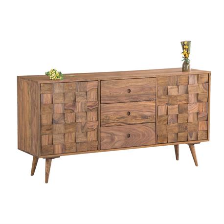 Buffet acacia natural 145Χ40