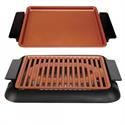 Set Smokeless grill with extra baking plate 1000W