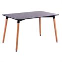 Table MDF grey 120x80 cm