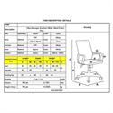 Office chair Grey Bordeaux 