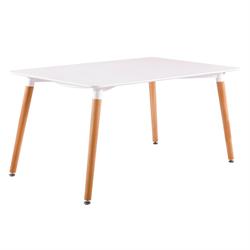 Table MDFwhite 160x90 cm