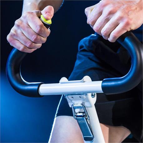 Folding stepper with digital meter