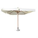 Umbrella wood off-white