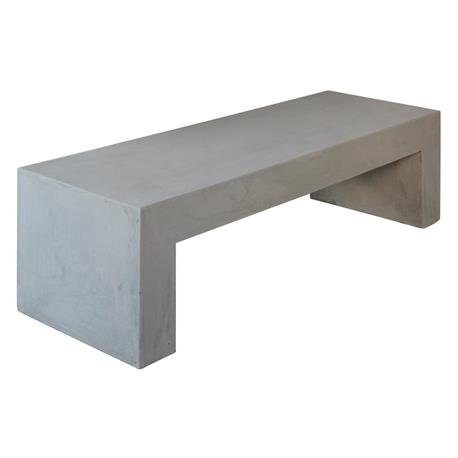 Bench 150x40cm Cement Grey