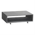 Coffee Table 75x50cm Cement Grey