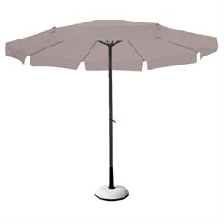 Aluminium umbrella beige