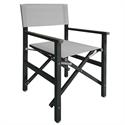 Director Armchair Alu Anthracite / Grey