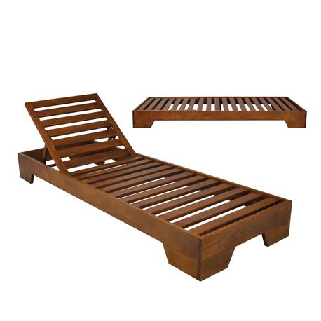 Ξαπλώστρα Καρυδί Οξυά Y22