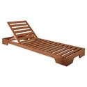 Sunbed Walnut, Beech H.16