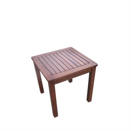 Τραπεζάκι Βοηθητικό Καρυδί 45X45