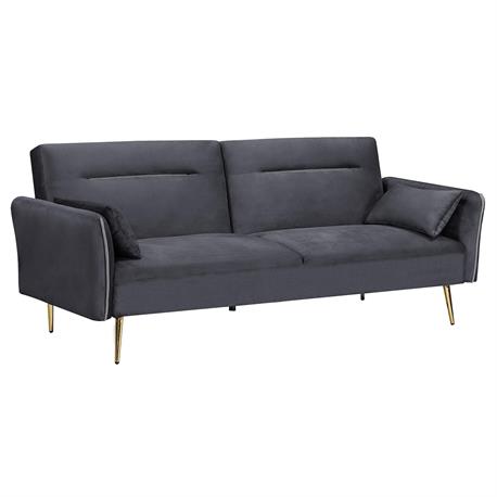 Καναπές - Κρεβάτι Velure Γκρι