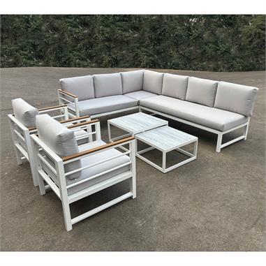 Set (6pcs) Metal White