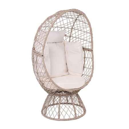 Egg Leisure Chair, Beige