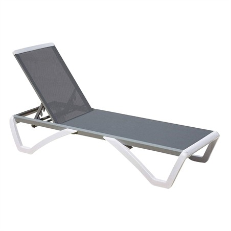 Lounger Alu Anthracite / Grey