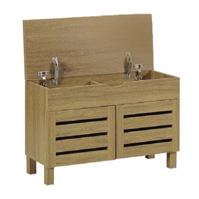 Παππουτσοθήκη φυσικό 80X33X54εκ