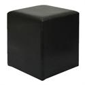 Stool dark brown PU