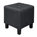 Stool fabric black