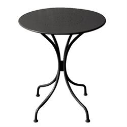 Τραπέζι μαύρο στρογγυλό