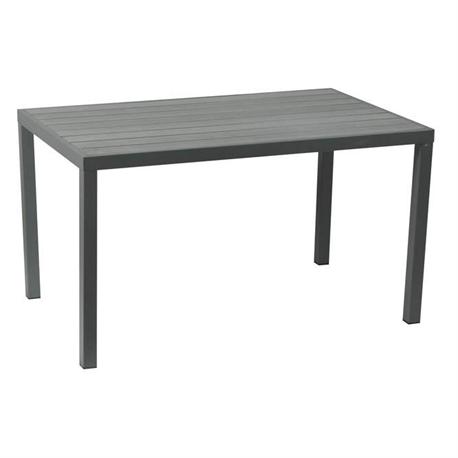 Τραπέζι παραλ/μο γκρί Pollywood 100Χ180 εκ