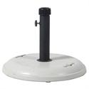 Round base Ø48 cm Black 22 kgr