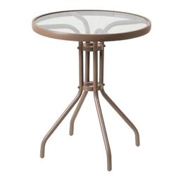 Round aluminium table Ø60 cm